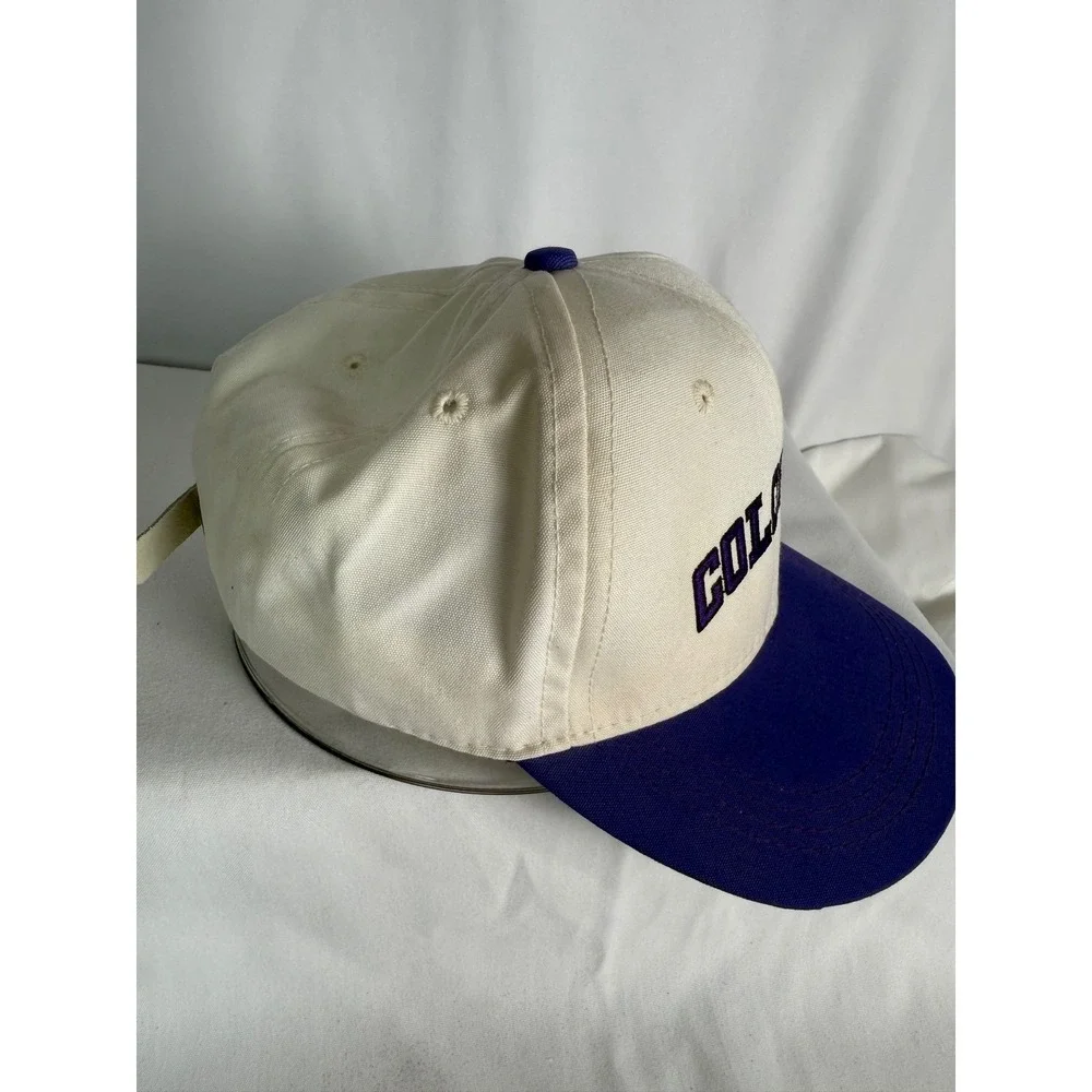 Vintage 1980s Colorado hat Adjustable‎ Strapback made in USA
